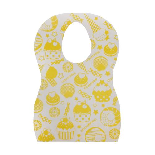 China Disposable Baby Apron with Pocket Waterproof PE Printed Bib Hersteller