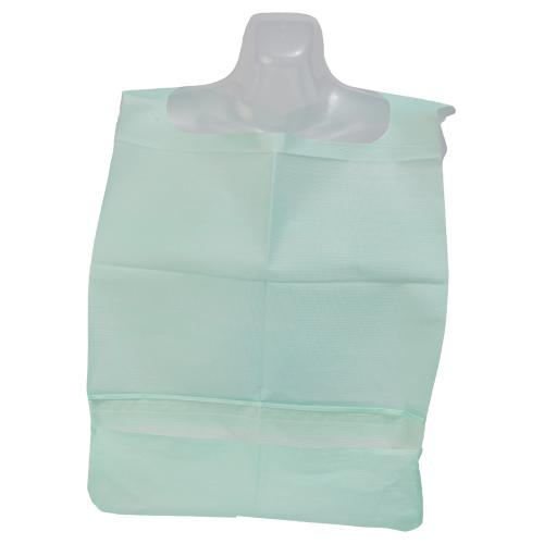 China Adult Disposable Bibs with Pocket - Waterproof Paper with PE Material Hersteller