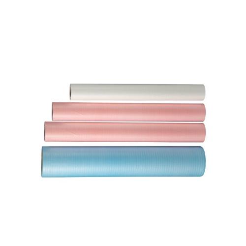 China Disposable Hospital Examination Table Tissue Bed Cover Roll Smooth Paper Medical Bed Sheet Rolls Couch Exam Table Paper Rolls Hersteller