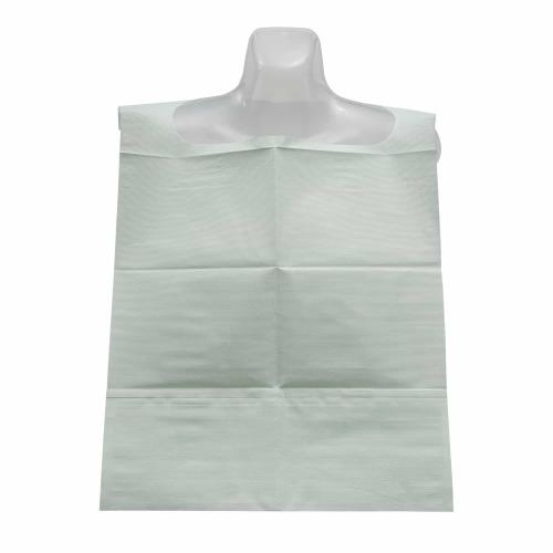 China Catering Commercial Disposable Waterproof Bib, Multi-Color Paper+PE Film Disposable Bib for Restaurant, Banquet & Daily Dining Hersteller