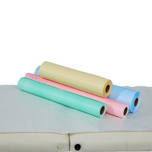 China Hospital Hand Hygiene Disposable Bed Sheet Roll, CE Certified PP+PE Non-Woven Cuttable Wipe for Medical Staff Hand Cleaning Hersteller