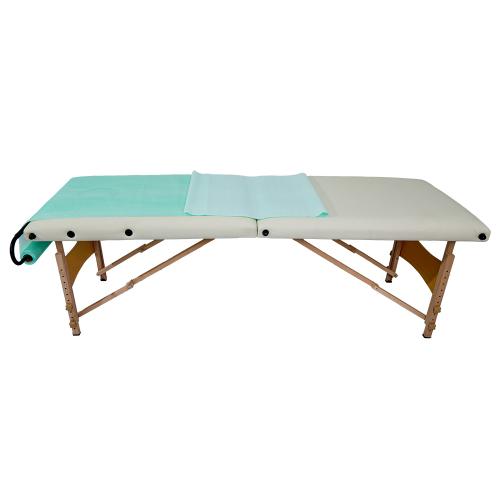 China Hospital Outpatient Hand Hygiene Disposable Bed Sheet Roll, CE Certified PP+PE Non-Woven Wipe for Medical Staff Hersteller