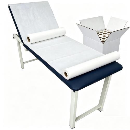 disposable paper couch roll;paper couch roll;disposable couch paper;massage table paper roll;spa table paper roll;treatment table paper roll