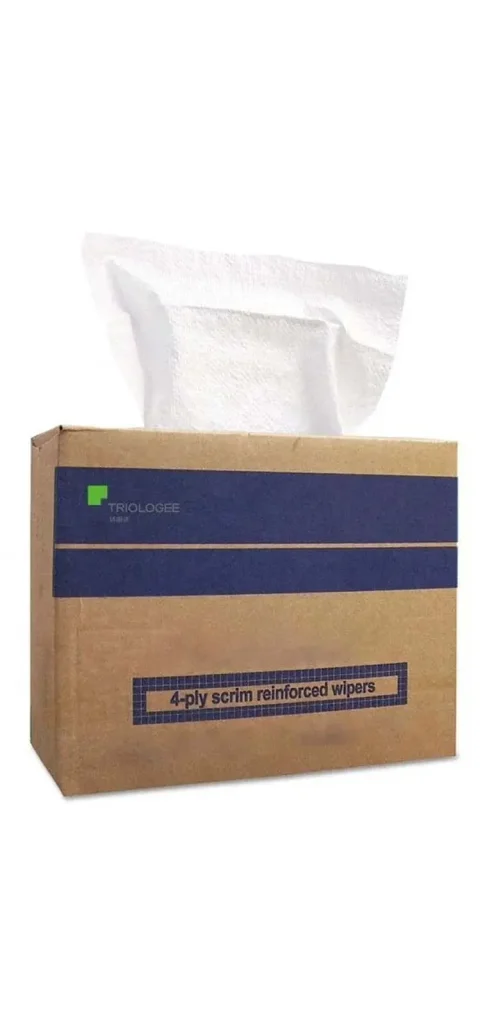 Steigern Sie Effizienz und Nachhaltigkeit mit industriellen Papiertüchern – Premium-Scrim-Papiertücher für industrielle Tücher