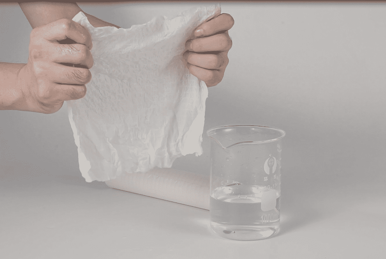 Scrim-Handtuch, saugfähiges Papierhandtuch, medizinisches Handpapier, 4-lagig, Allzweck-Handtuchrolle & Wischtuch