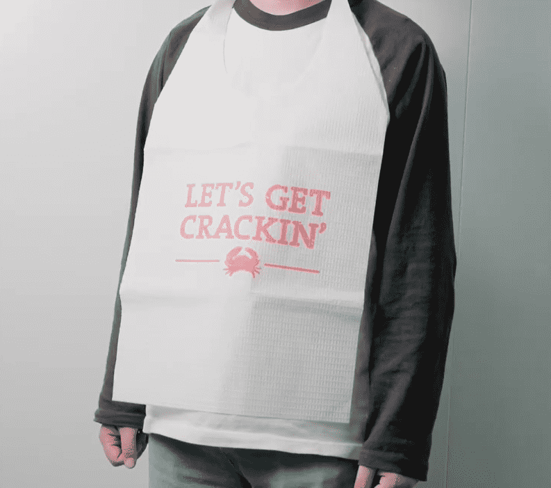 Großhandel Lätzchen für Erwachsene, wasserdicht, biologisch abbaubar, Küchenschürzen, Einwegschürzen für Friseursalons